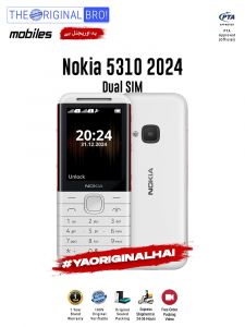 Nokia 5310 2024 - PTA Approved - 12 Months Warranty - White - The Original Bro Mobiles - TOB36